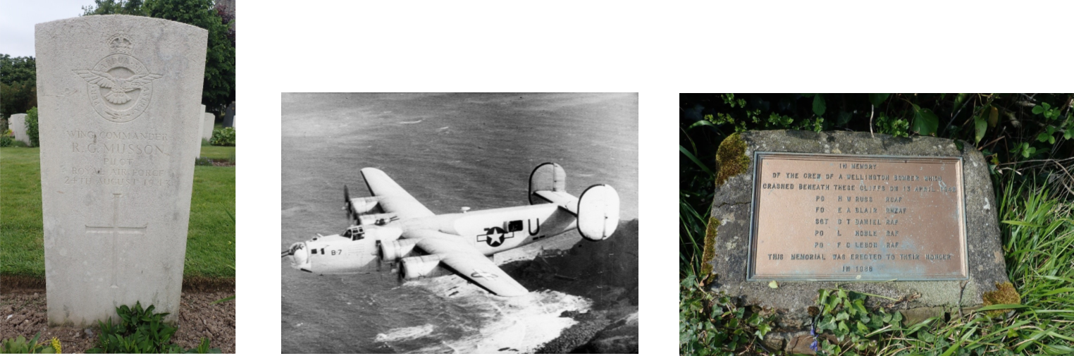 World War 2 aircraft crash images