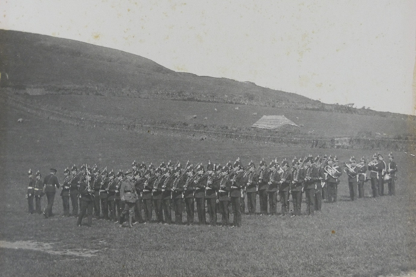 Ilfracombe Volunteers on parade 