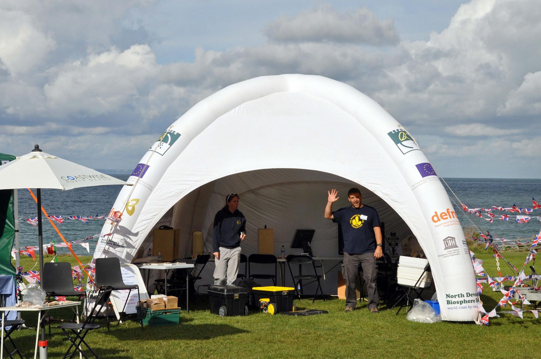 BioBlitz Dome at Croyde