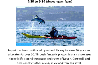 The Lone Kayaker- Speaker Rupert Kirkwood